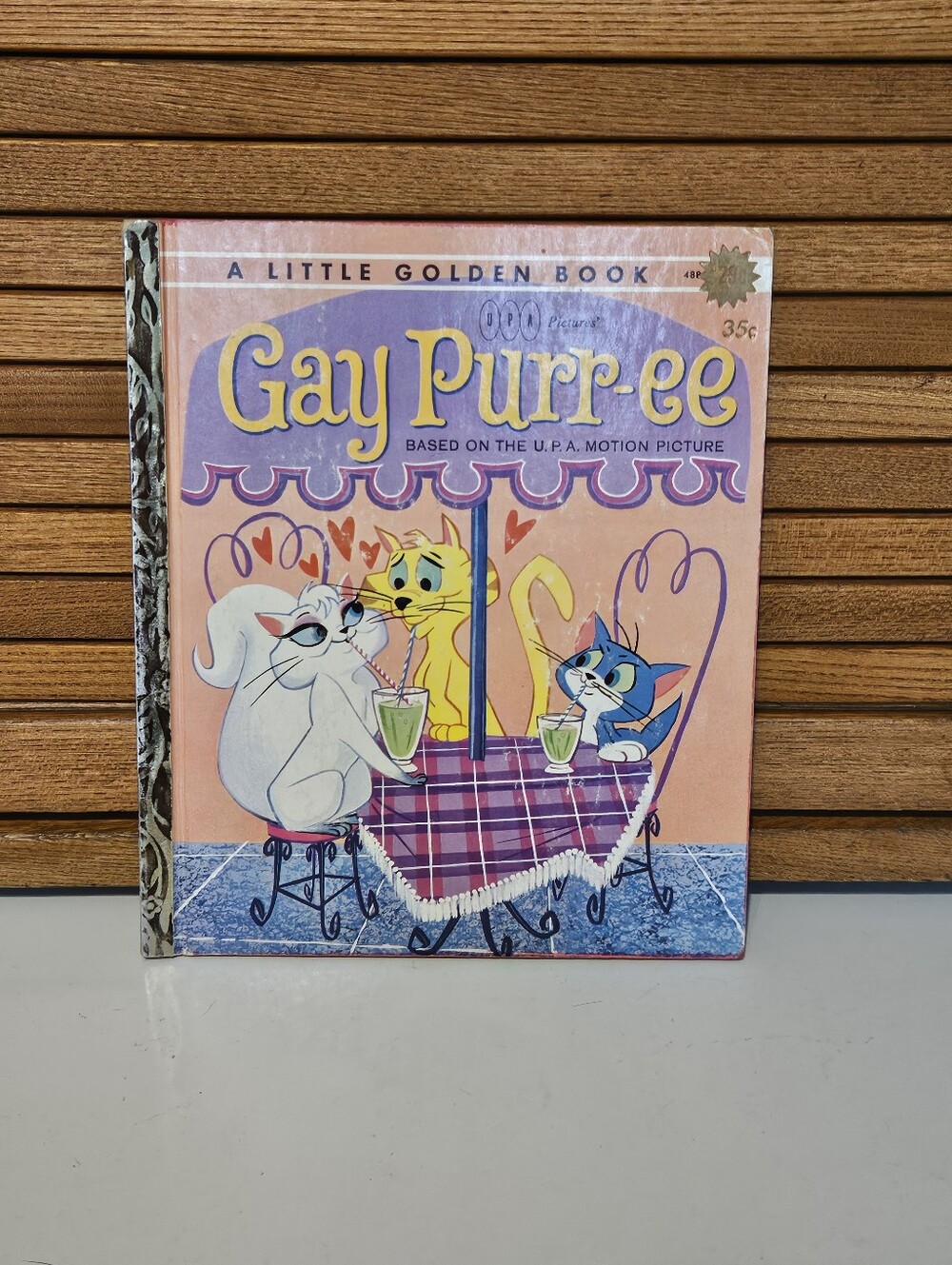 1962 Little Golden Books "Gay Purr-ee" Book